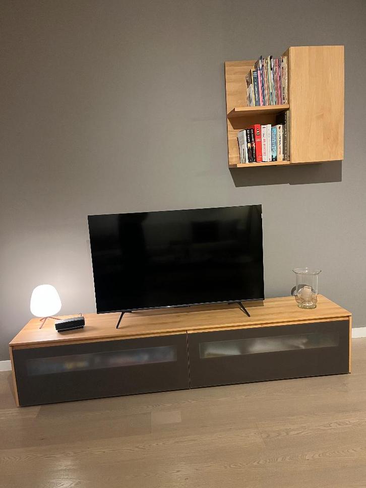 TV Meubel, Maison & Meubles, Armoires | Mobilier de télévision, Comme neuf, Moins de 100 cm, 200 cm ou plus, 25 à 50 cm, Autres essences de bois