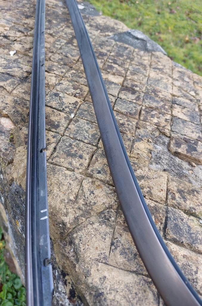 Mercedes-Benz W124 Fase 2 chromen daklijsten, Auto-onderdelen, Carrosserie, Mercedes-Benz, Links, Rechts, Gebruikt, Ophalen