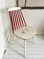 Vintage stoel, Huis en Inrichting, Ophalen, Gebruikt, Wit, Eén