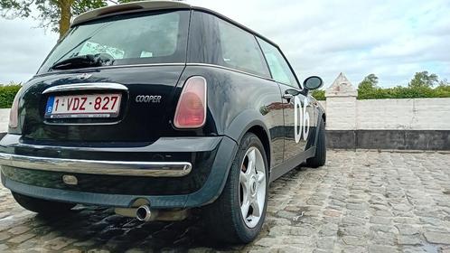 Mini cooper bj 2006, Auto's, Mini, Particulier, Cooper, Benzine, 3 deurs, Handgeschakeld, Zwart, Zwart, Leder en Stof, Voorwielaandrijving