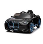 Elektrische Kinderauto 12V – BMW i4 Speelgoedauto | Zwart, Kinderen en Baby's, Speelgoed | Buiten | Accuvoertuigen, Ophalen of Verzenden