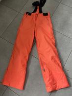 oranje skibroek 12 - 14 jaar   pull'n fit systeem Nieuwstaat, Sport en Fitness, Skiën en Langlaufen, Ophalen of Verzenden, Zo goed als nieuw
