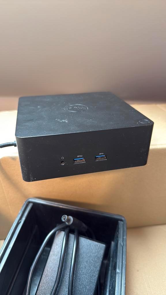 Docking station Dell TB16, Computers en Software, Dockingstations, Gebruikt, Docking station, Laptop, Ophalen