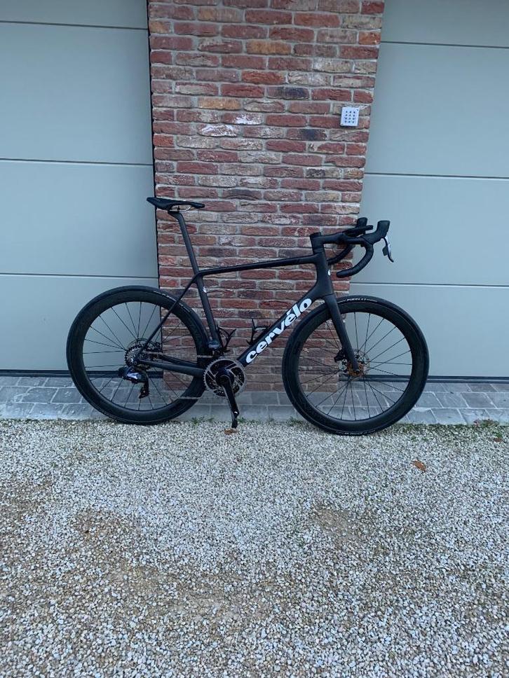 Cervélo R5 Five Black (2022) 58 - zonder wielen, Fietsen en Brommers, Fietsen | Racefietsen, Gebruikt, Carbon, 57 tot 61 cm, Ophalen