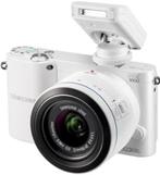 Samsung nx1000 + 20-50mm II ED iFn  (body en lens wit), Audio, Tv en Foto, Fotocamera's Digitaal, Samsung, 4 t/m 7 keer, 20 Megapixel