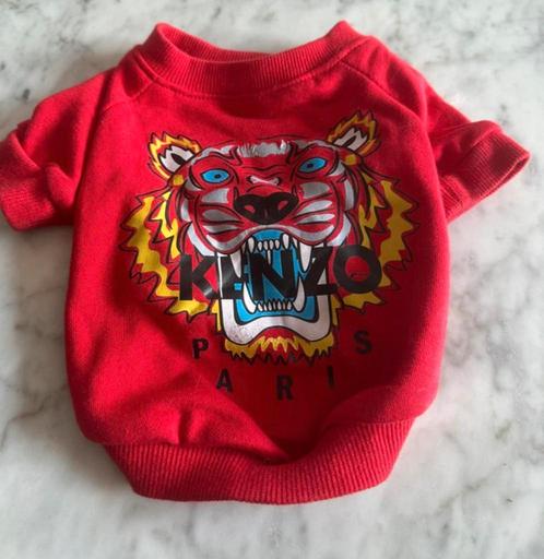 Rode hondentrui met tijgerprint, Dieren en Toebehoren, Hondenkleding, Hondentrui, Ophalen of Verzenden