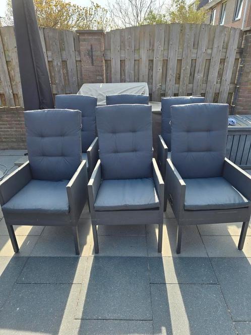 Life Caribbean tuinstoel tuinstoelen 6x verstelbaar. 12x kus, Tuin en Terras, Tuinstoelen, Gebruikt, Aluminium, Verstelbaar, Ophalen