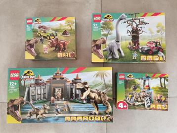 Set van 4 Lego Jurassik Park 76957 76957 76959 76960 76961 ( beschikbaar voor biedingen