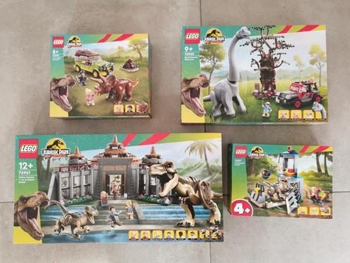 Set van 4 Lego Jurassik Park 76957 76957 76959 76960 76961 (, Kinderen en Baby's, Speelgoed | Duplo en Lego, Nieuw, Lego, Complete set