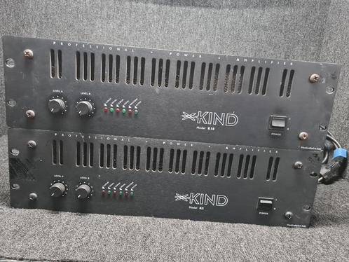 KIND VERSTERKERS K1.8 & K5 italiaanse krachtpatsers, Audio, Tv en Foto, Luidsprekerboxen, Gebruikt, Ophalen of Verzenden