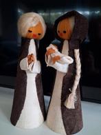 Kerststal Jozef en Maria met kindje vintage 35 cm, Ophalen of Verzenden
