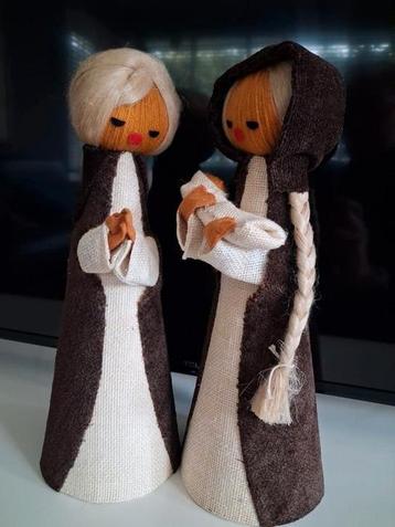 Kerststal Jozef en Maria met kindje vintage 35 cm beschikbaar voor biedingen