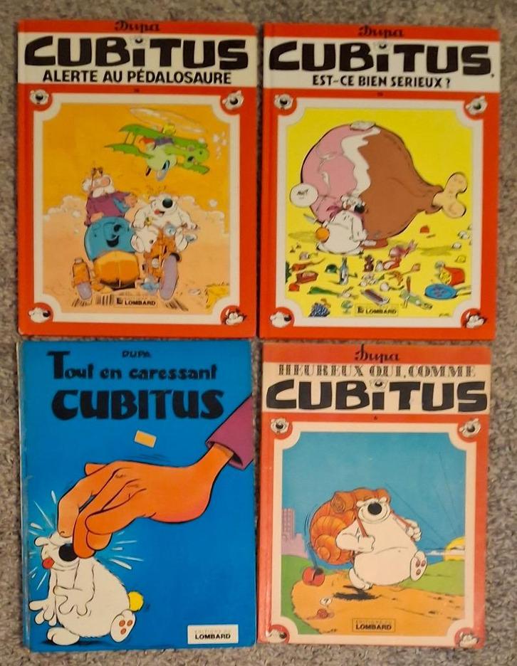 Collection BD CUBITUS de DUPA eo, Boeken, Stripverhalen, Gelezen, Meerdere stripboeken, Ophalen of Verzenden