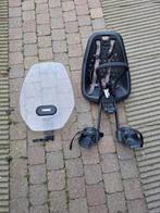 Thule fietsstoeltje, Fietsen en Brommers, Ophalen, Voetsteuntjes, Voorzitje, Zo goed als nieuw