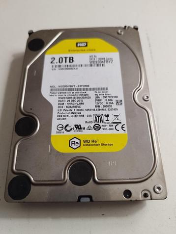 Disque Dur 2 TB SATA - Western Digital Gold WD2004FBYZ  disponible aux enchères