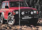 NISSAN TERREINWAGENS 4X4, Boeken, Auto's | Folders en Tijdschriften, Ophalen of Verzenden, Zo goed als nieuw, Nissan