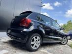 Volkswagen Polo 1.2i 44 kw ,Airco , 15"Alu ,Garantie , LEZ, Auto's, Euro 5, Zwart, Zwart, Bedrijf