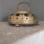 Cloche d'autel vintage en cuivre avec 3 cloches, Antiquités & Art, Curiosités & Brocante, Enlèvement