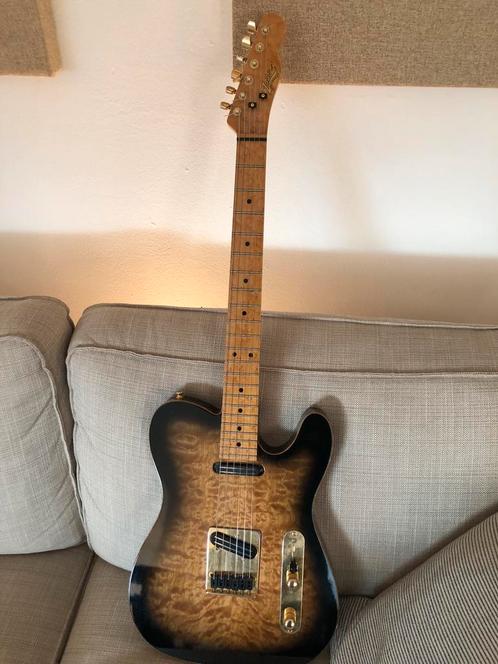 Zwier Custom Telecaster, Muziek en Instrumenten, Snaarinstrumenten | Gitaren | Elektrisch, Gebruikt, Semi-solid body, Overige merken