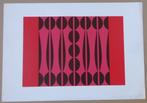 DORDEVIC MIODRAG / GEOMETRISCHE ABSTRACTIE / ZEEFDRUK 70x100, Ophalen of Verzenden