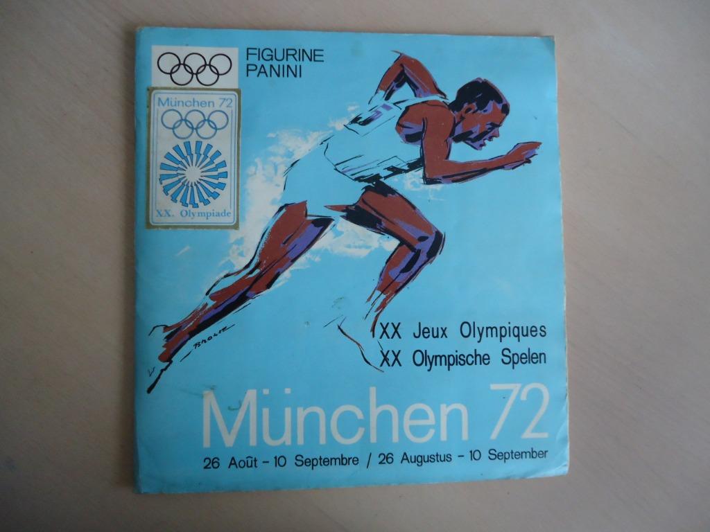 PANINI STICKER ALBUM MUNCHEN 72 OLYMPISCHE SPELEN volledig a, Hobby en Vrije tijd, Stickers en Plaatjes, Zo goed als nieuw, Sticker