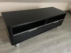 Tv kast zwart hoogglans 145x50x50cm, Ophalen, Gebruikt, Modern