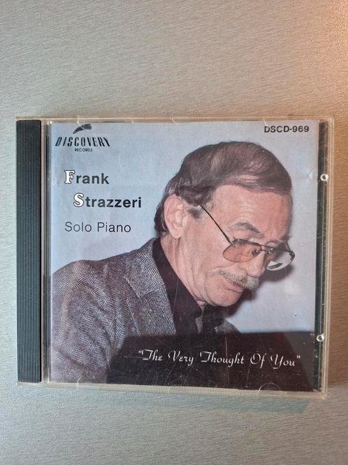 Cd. Frank Strazzeri. Solo piano. (Discovery)., Cd's en Dvd's, Cd's | Jazz en Blues, Zo goed als nieuw, Ophalen of Verzenden