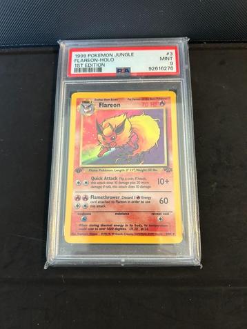 3/64 flareon 1e psa 9 € 300,00 holo