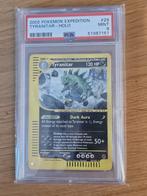 Tyranitar PSA 9 Pokemon Expedition, Hobby en Vrije tijd, Foil, Ophalen of Verzenden, Losse kaart, Zo goed als nieuw