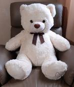 teddybeer Max & Sax  (Valentijns geschenk - babyborrel), Collections, Ours & Peluches, Enlèvement, Comme neuf, Ours en tissus