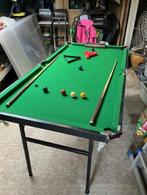 snookertafel, klein model, Sport en Fitness, Ophalen, Gebruikt, Snookertafel