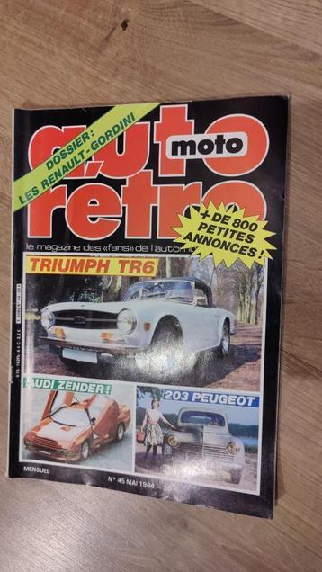 Collection de magazines AutoRetro de 1984 à 1994 beschikbaar voor biedingen