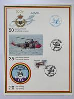 FDC First Day Card Koksijde Sea King Belgische Luchtmacht, Autres types, Armée de l'air, Enlèvement ou Envoi