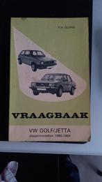 Vraagbaak VW Golf Jetta diesel 1980-1984, Auto diversen, Handleidingen en Instructieboekjes, Ophalen of Verzenden