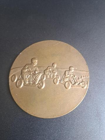 1965 België medaille Belgische Kart Vereniging in brons beschikbaar voor biedingen