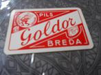 1 kaart terug: Brasserie Goldor (Breda), Verzamelen, Ophalen of Verzenden, Zo goed als nieuw, Speelkaart(en)