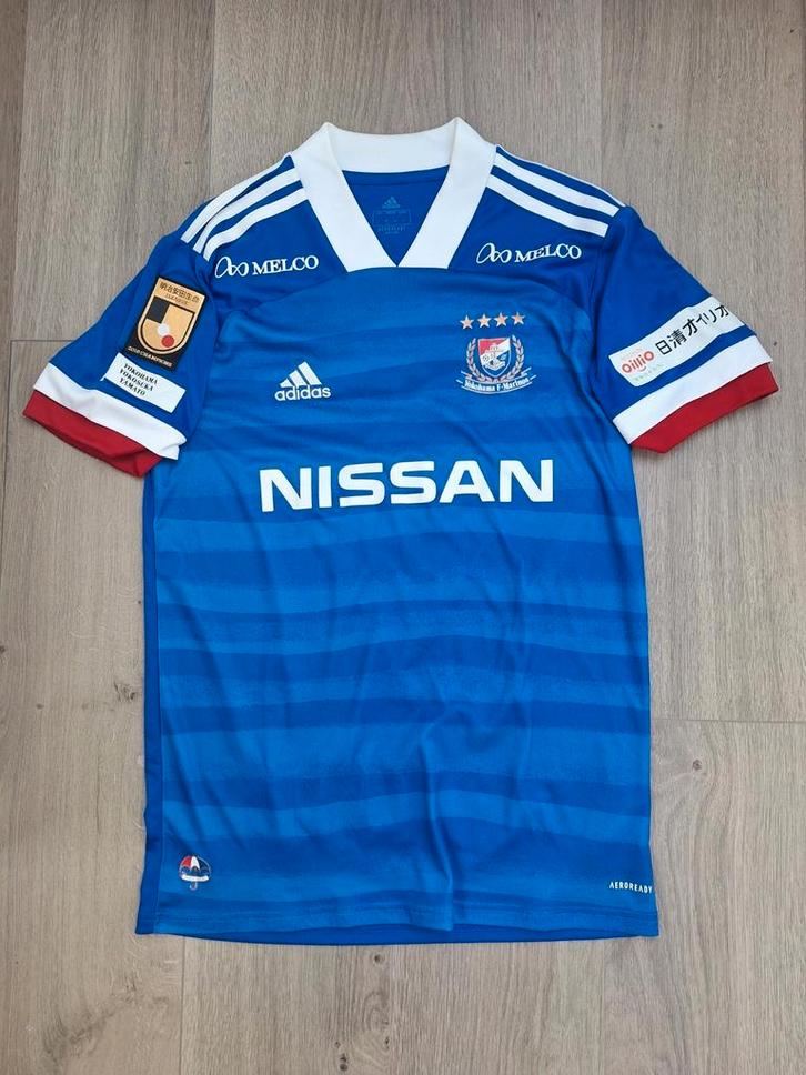 Yokohama F Marinos home shirt 2020 - Ohgihara – Maat Large, Sport en Fitness, Voetbal, Zo goed als nieuw, Ophalen of Verzenden