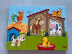 Haba houten puzzel met muziek, 2 tot 4 jaar, Gebruikt, Ophalen of Verzenden, Van hout