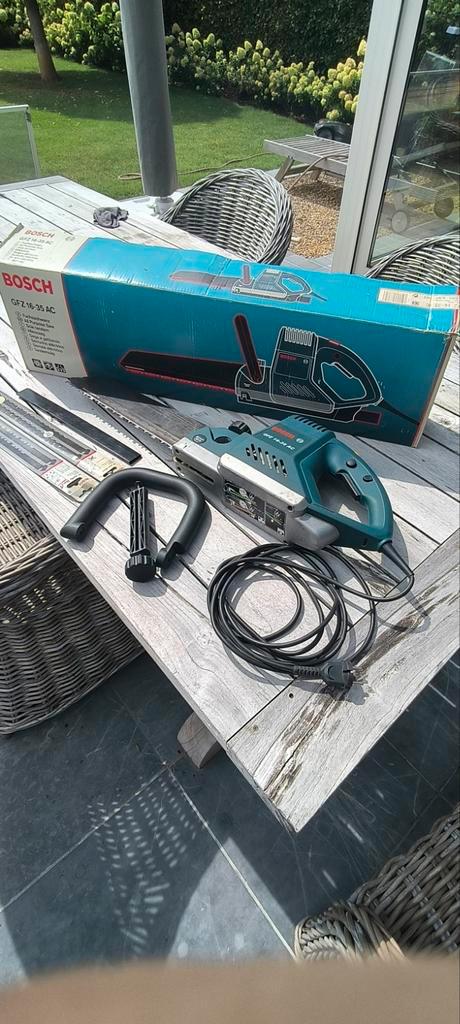 BOSH PRO GFZ 16-35AC zaag, Doe-het-zelf en Bouw, Gereedschap | Lasapparaten, Zo goed als nieuw, Ophalen of Verzenden