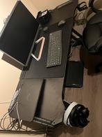 Gaming bureau met led lichten, Huis en Inrichting, Bureaus, Ophalen, Bureau
