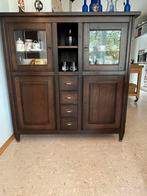Mooie vitrinekast met handge laatjes, Huis en Inrichting, Kasten | Buffetkasten, Ophalen, Gebruikt