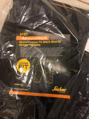 Werkbroek Snickers Kort maat 48 beschikbaar voor biedingen