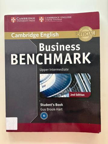 Cambridge English Business Benchmark - upper intermediate beschikbaar voor biedingen