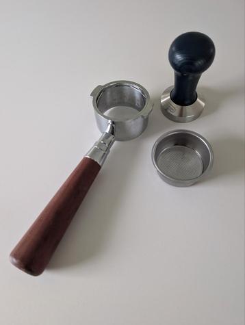 Bottemles portafilter + tamper (51mm) voor DeLonghi beschikbaar voor biedingen