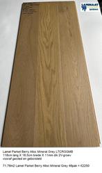 71,76 Lamel Parket Grijs Mineral Matt 11mm dik 46pak : €2250, Parket, Bruin, Ophalen of Verzenden, 50 tot 75 m²