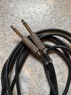 Audio kabel - 2x 6,3 mm stekker mono - ca.6m., Ophalen of Verzenden, Zo goed als nieuw, 5 tot 10 meter, Overige kabels