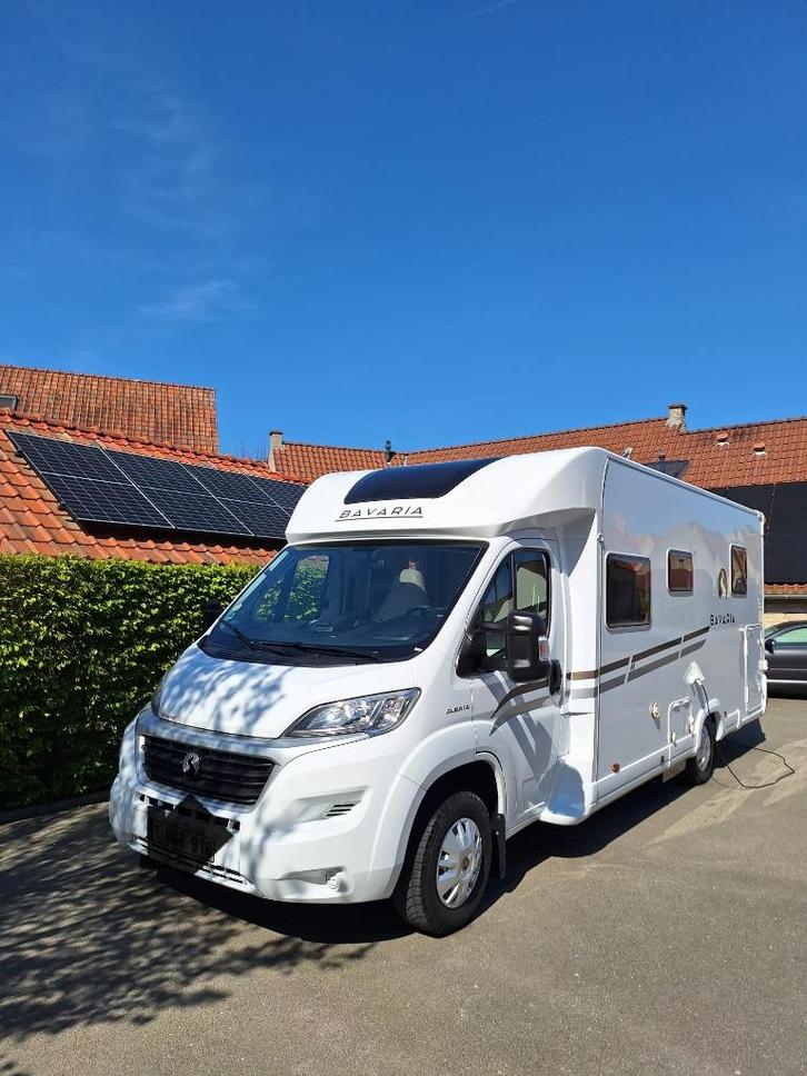 Bavaria T746C, Caravans en Kamperen, Mobilhomes, Particulier, tot en met 4, Half-integraal, Bavaria, Fiat, Diesel, Handgeschakeld