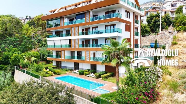 3+1 duplex in Alanya — met uitzicht op het fort, Immo, Buitenland, Turkije, Appartement, Stad