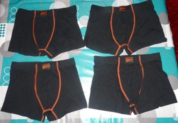S small boxershort Angelo Litrico zwart met oranje zeer goed beschikbaar voor biedingen
