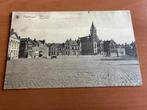 Postkaart Poperinghe: Groote Markt-Jaren 20, Envoi, 1920 à 1940, Affranchie, Flandre Occidentale